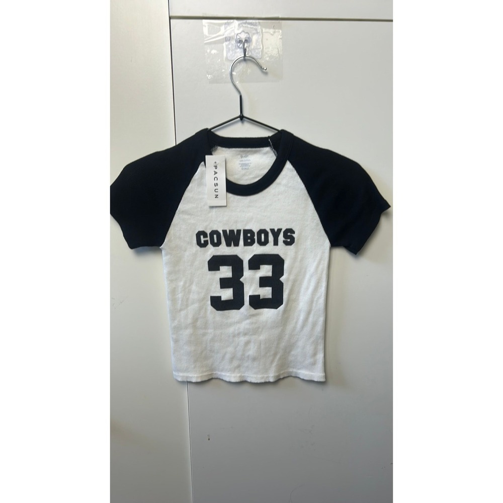 14. NWT John Gault Brandy Melville cowboys crop top‎ #2